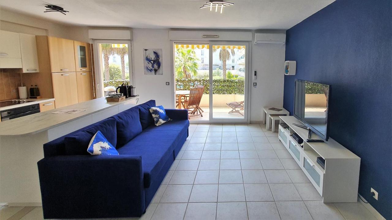 L'Atalante, 2 Pieces 47M2 Renove Residence Piscine Villeneuve-Loubet Zewnętrze zdjęcie